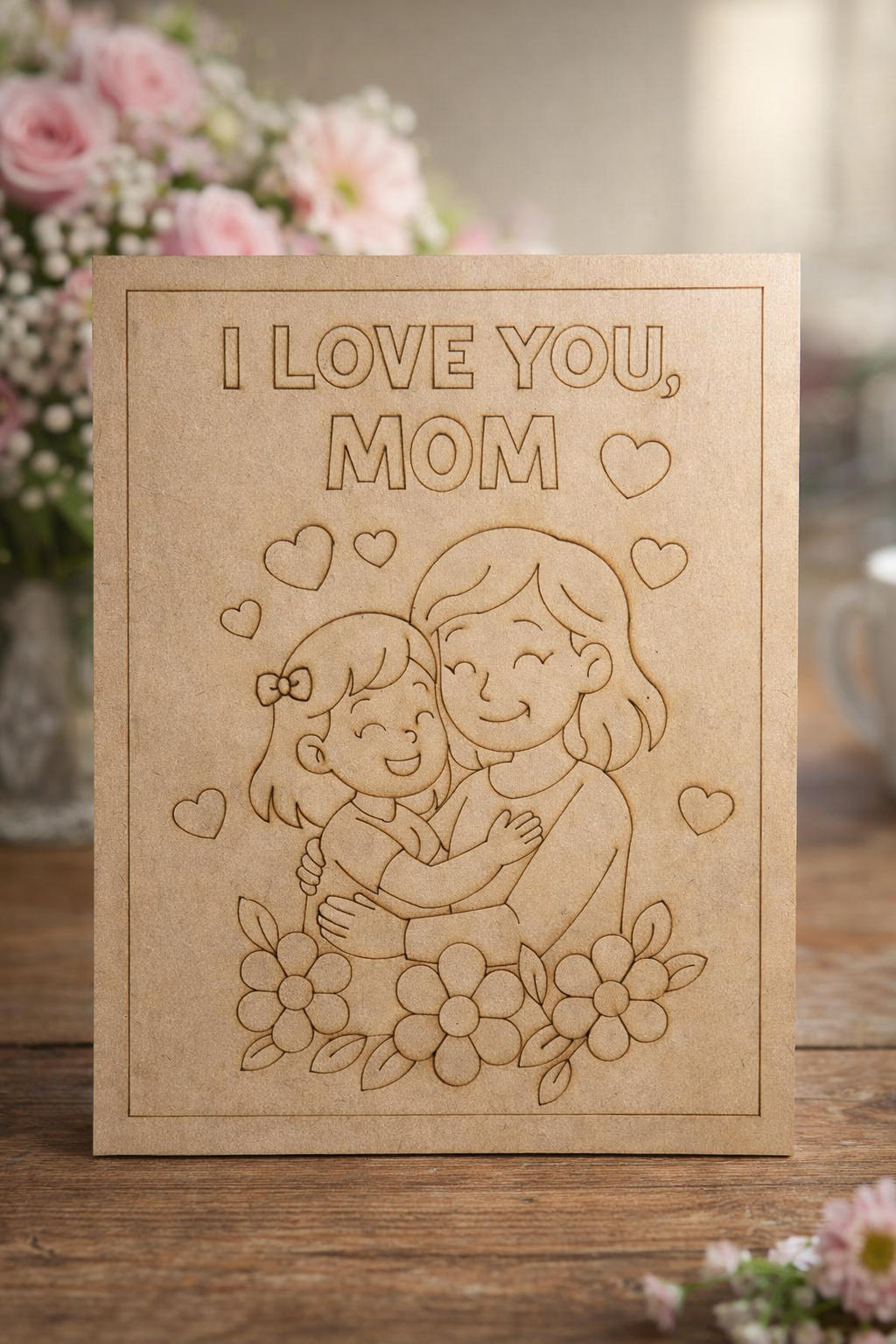 I Love You Dad - MDF Board