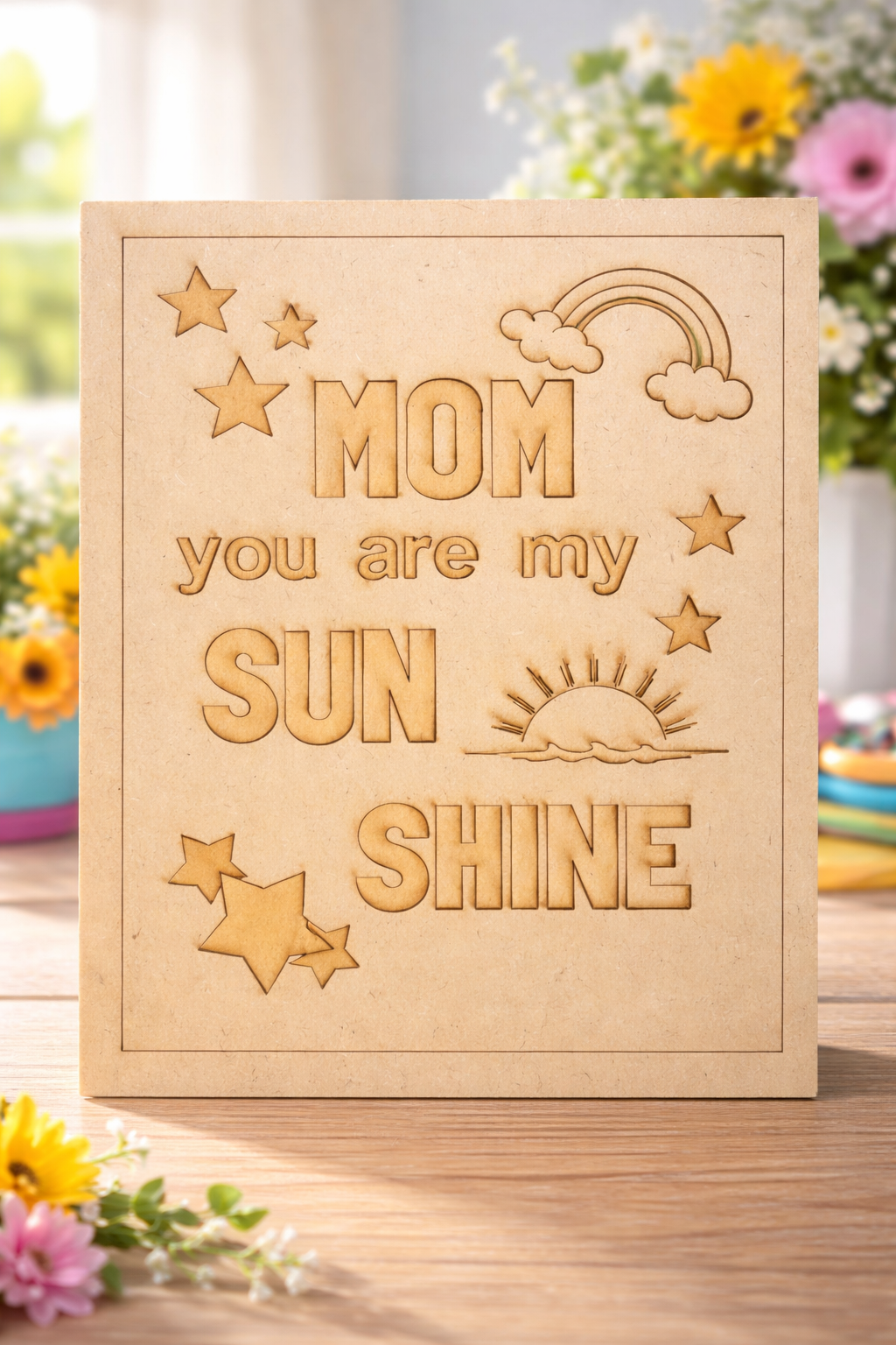 I Love You Dad - MDF Board